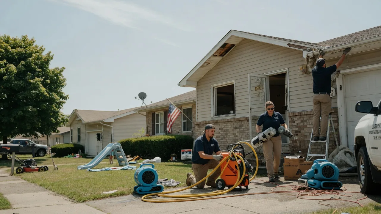Water Damage Restoration in Powhattan, KS near me
